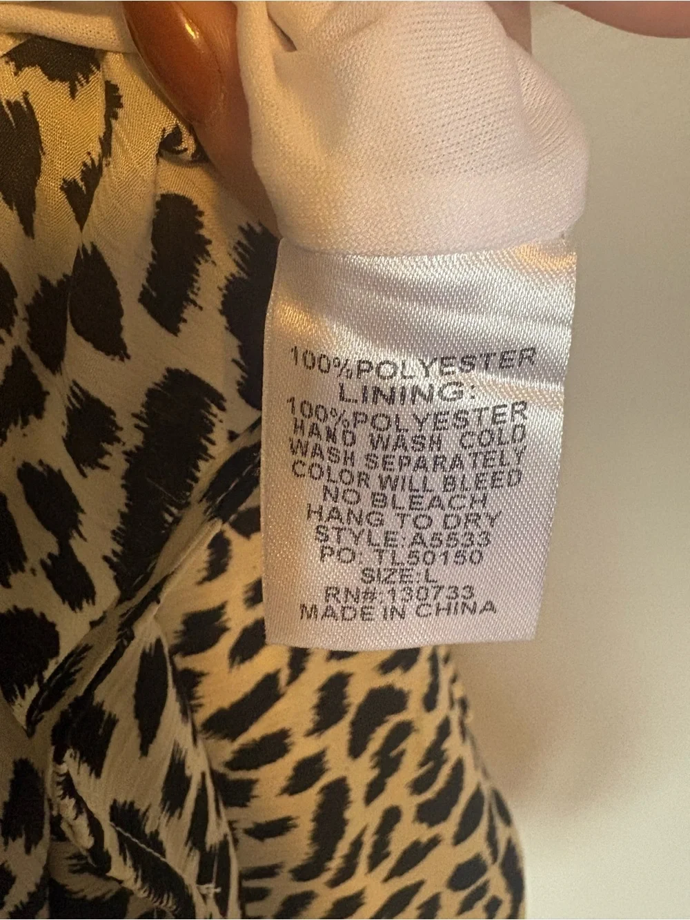 Umgee Leopard Print Romper - Picture 7 of 7